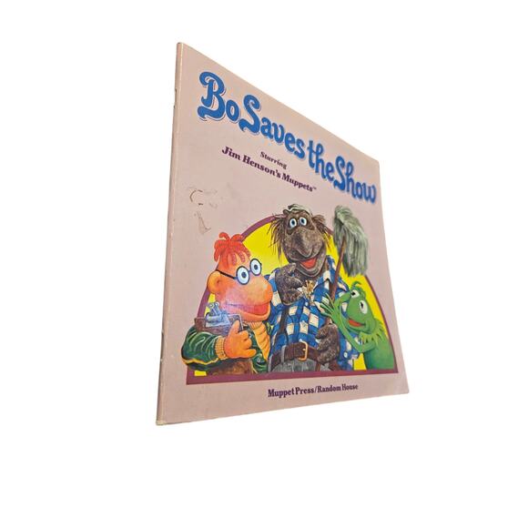 Bo Saves the Show Jim Henson's Muppets 1982 Vintage Muppet Press Book - Picture 4 of 7